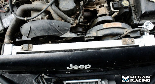 Megan Racing Aluminum Radiator - Jeep Cherokee 4.0L (1991-2001)