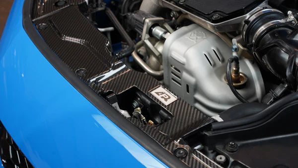 APR Performance Carbon Fiber Radiator Center Cooling Plate - Honda Civic Type R FL5 (2023+)