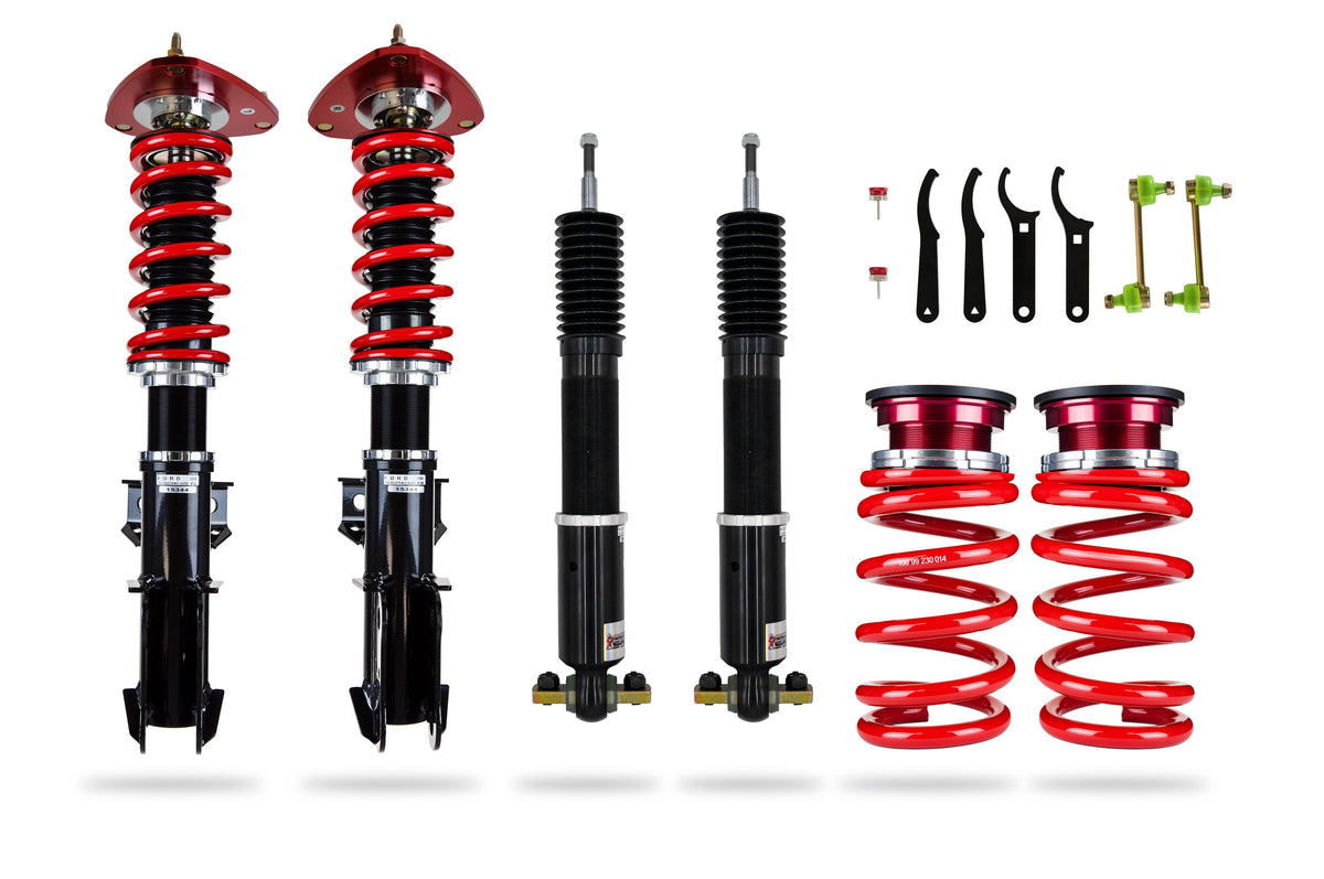 Pedders eXtreme XA Coilover Plus Kit With Front Camber Plates - Ford Mustang S550 Magneride (2015-2025)