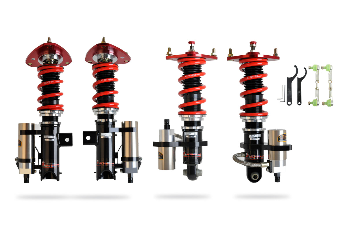 Pedders eXtreme XA Remote Canister Coilover Kit - Scion FR-S (2013-2016)