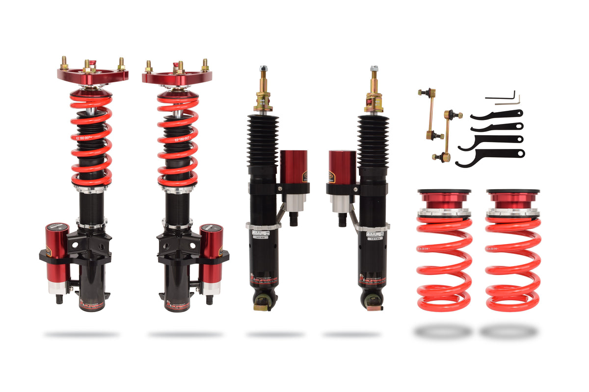 Pedders eXtreme XA Remote Canister Coilover Kit With Front Camber Plates - Ford Mustang S550 (2015-2025)