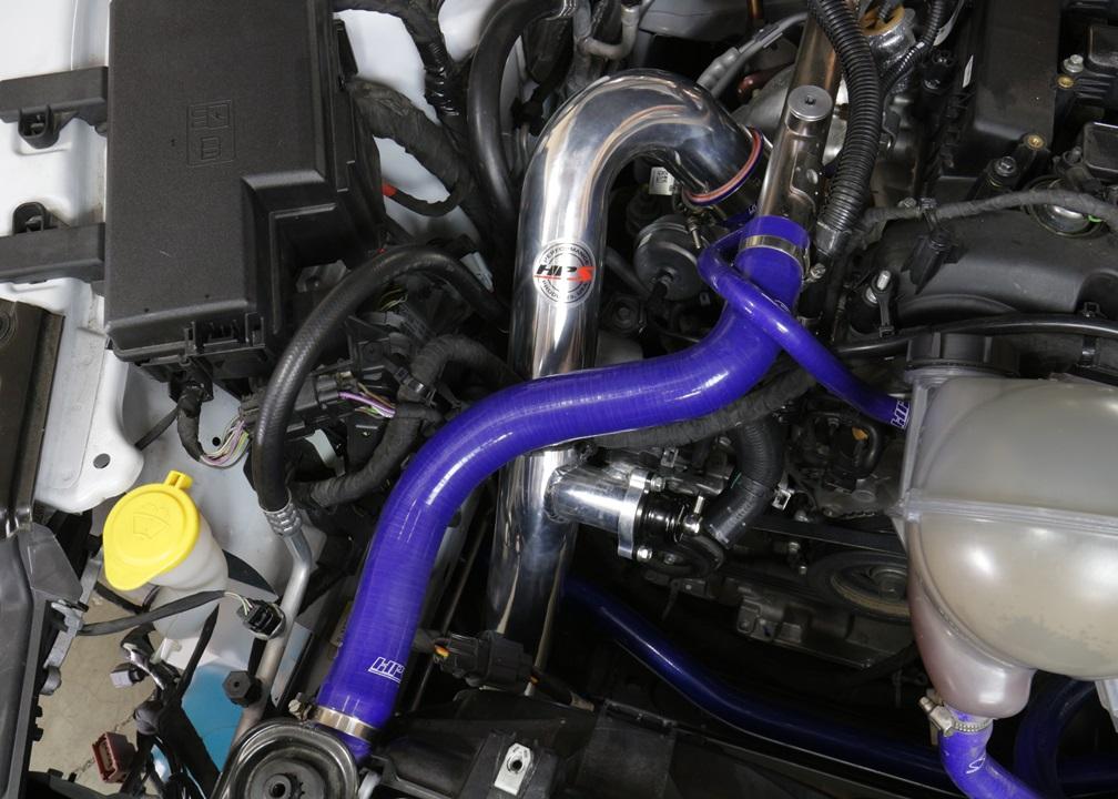 HPS Performance Intercooler Charge Pipe Kit (Cold and Hot Side) (Polished) - Ford Mustang Ecoboost - (2015-2020)