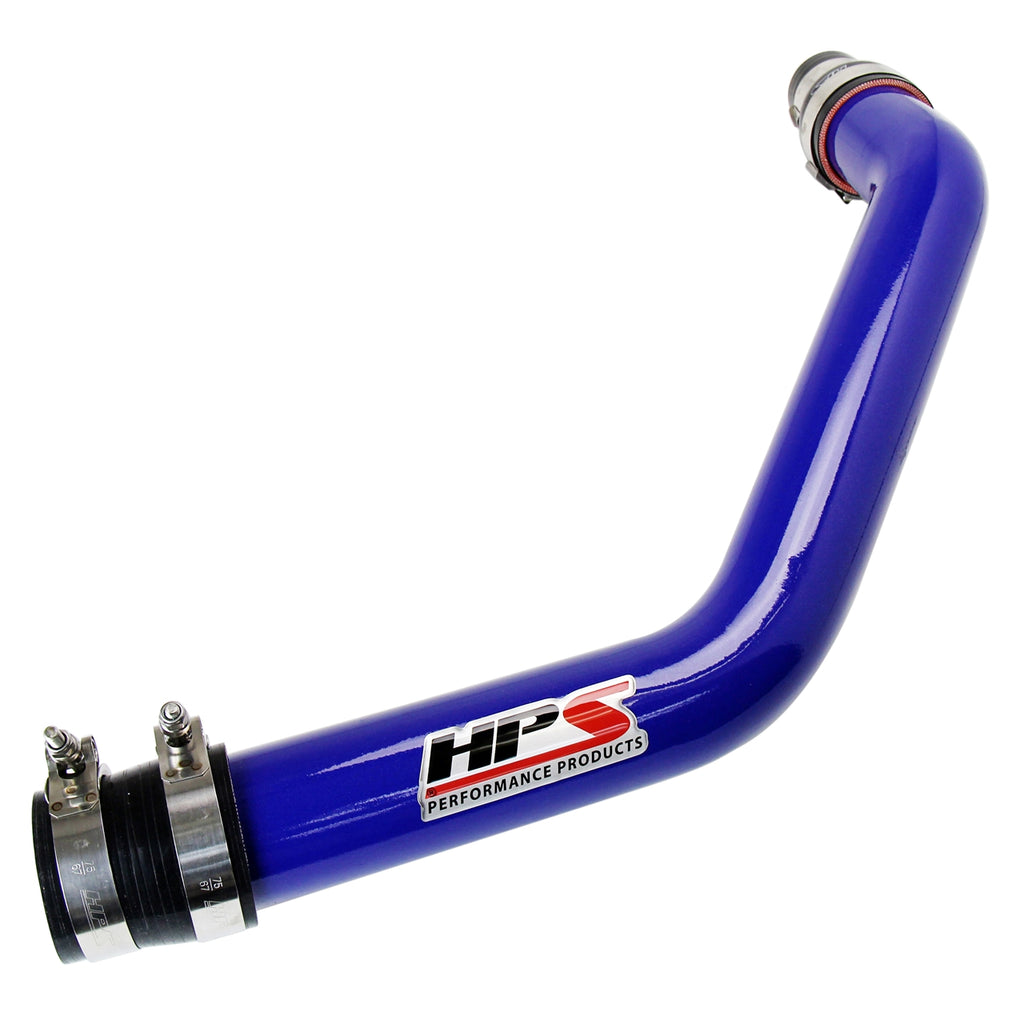 HPS Performance Upper Intercooler Charge Pipe Kit Blue 17-103BL