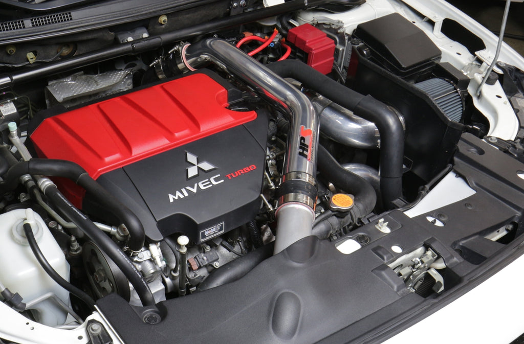 HPS Performance Upper Intercooler Charge Pipe Kit (Polished) - Mitsubishi Lancer Evolution X - (2008-2015)