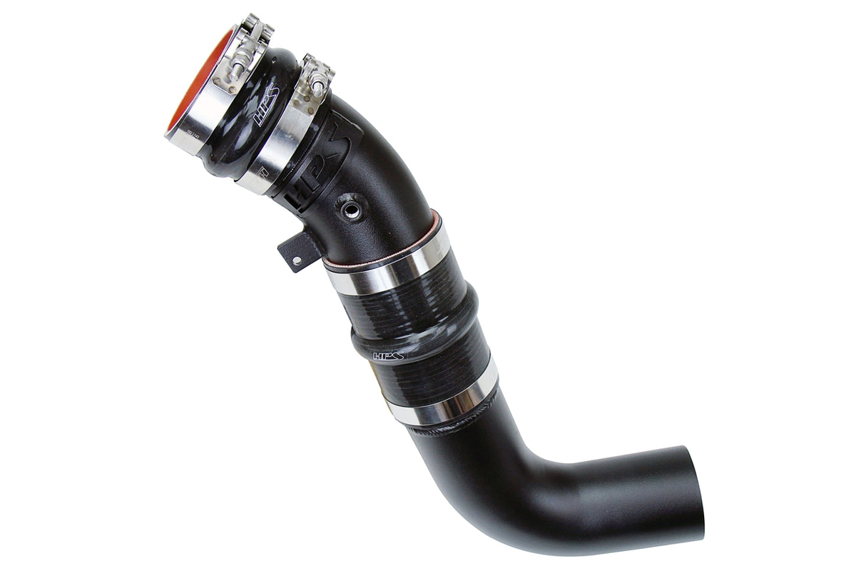 HPS Performance Intercooler Charge Pipe Kit Cold Side Black 17-120WB