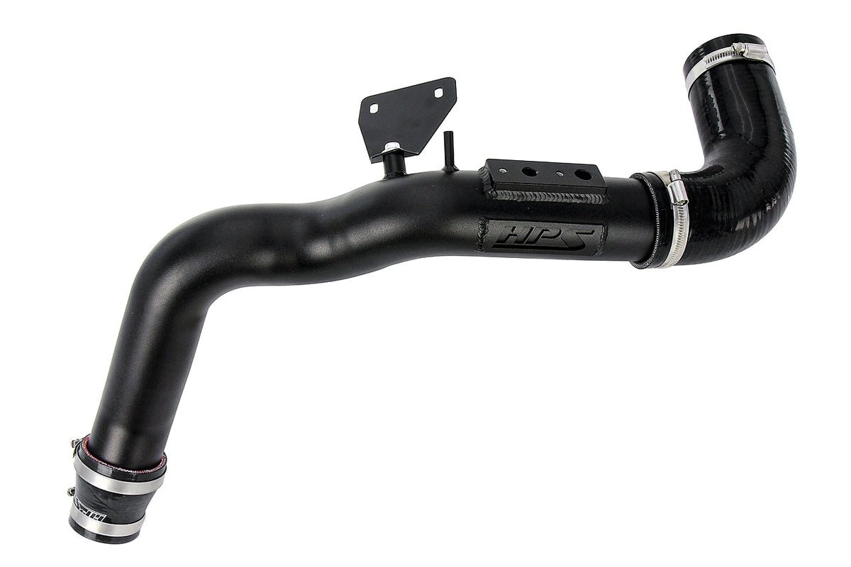 HPS Performance Intercooler Charge Pipe Kit Cold Side Black 17-121WB