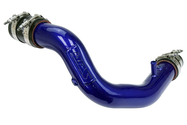 HPS Intercooler Hot Charge Pipe with Silicone Boots - Blue - Lexus IS200T 2.0L Turbo (2016-2017)