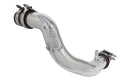 HPS Intercooler Hot Charge Pipe with Silicone Boots - Polished - Lexus IS200T 2.0L Turbo (2016-2017)