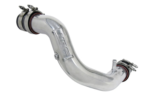HPS Intercooler Hot Charge Pipe with Silicone Boots - Polished - Lexus IS300 2.0L Turbo (2018-2024)