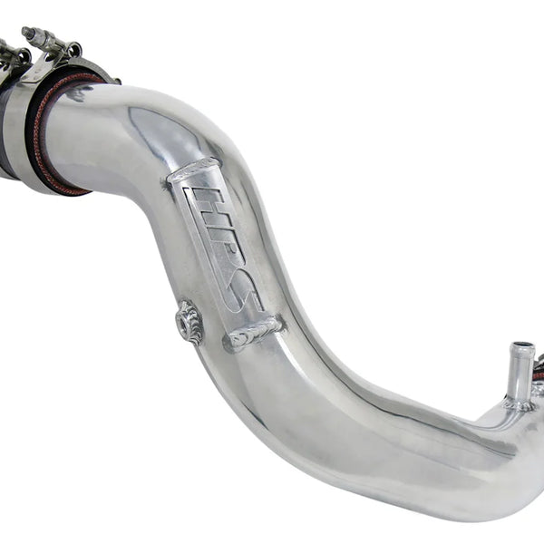 HPS Intercooler Hot Charge Pipe with Silicone Boots - Polished - Lexus IS200T 2.0L Turbo (2016-2017)