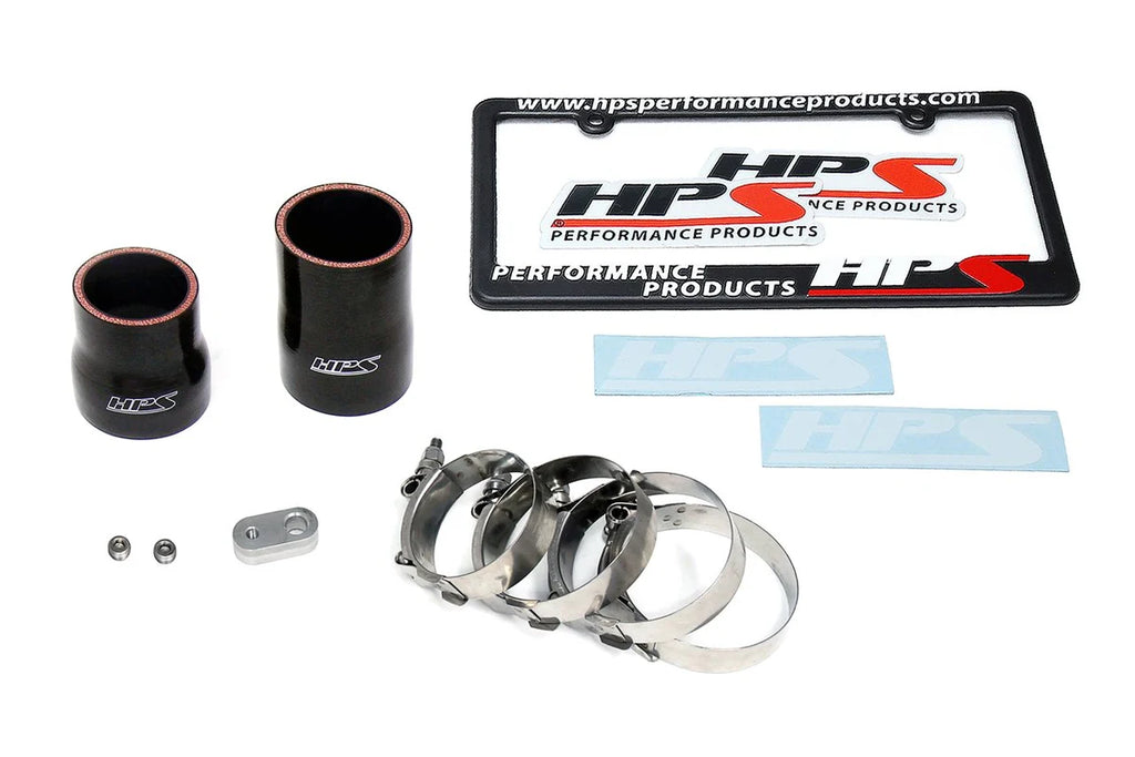 HPS Intercooler Hot Charge Pipe with Silicone Boots - Blue - Lexus IS300 2.0L Turbo (2018-2024)