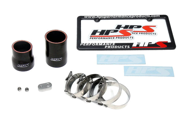 HPS Intercooler Hot Charge Pipe with Silicone Boots - Blue - Lexus IS200T 2.0L Turbo (2016-2017)