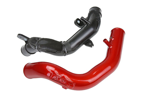 HPS Intercooler Hot Charge Pipe with Silicone Boots - Red - Lexus IS200T 2.0L Turbo (2016-2017)