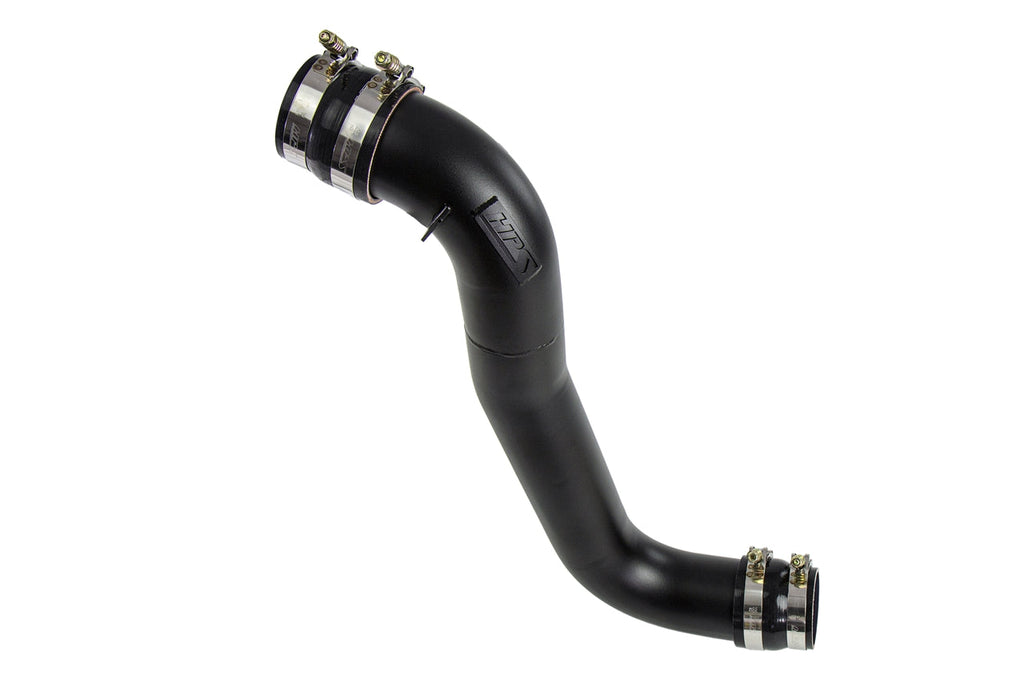 HPS Performance Stainless Steel Intercooler Charge Pipe Kit Cold Side Black 17-125WB
