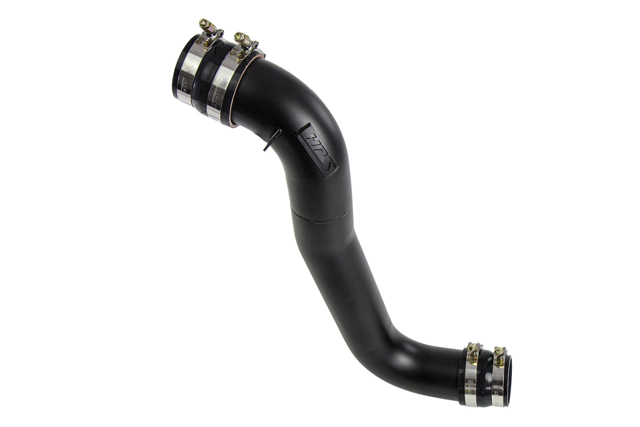 HPS Performance Stainless Steel Intercooler Charge Pipe Kit Cold Side Black 17-125WB