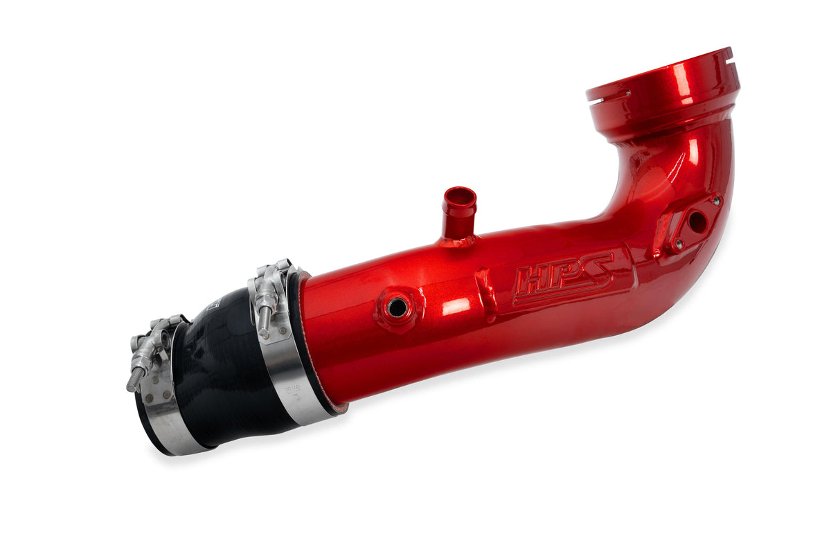 HPS Performance Intercooler Charge Pipe Kit Cold Side Red 17-127R