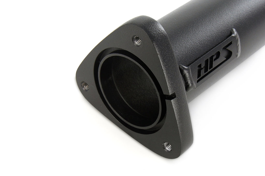 HPS Performance Turbo Resonator (Black) - Lexus GS200t / Lexus GS300 / Lexus IS200t / Lexus IS300 / Lexus NX200t / Lexus NX300 / Lexus RC200t / Lexus RC300 - (2016-2017 / 2018-2019 / 2016-2017 / 2018-2025 / 2015-2017 / 2018-2021 / 2016-2017 / 2018-2025)
