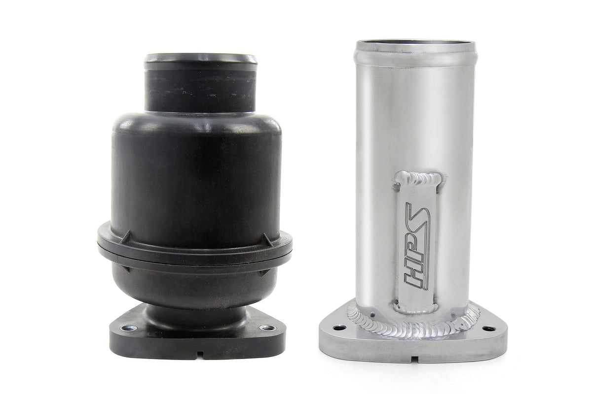 HPS Performance Turbo Resonator (Polished) - Lexus GS200t / GS300 / IS200t / IS300 / NX200t / NX300 / RC200t / RC300 - (2015-2025)