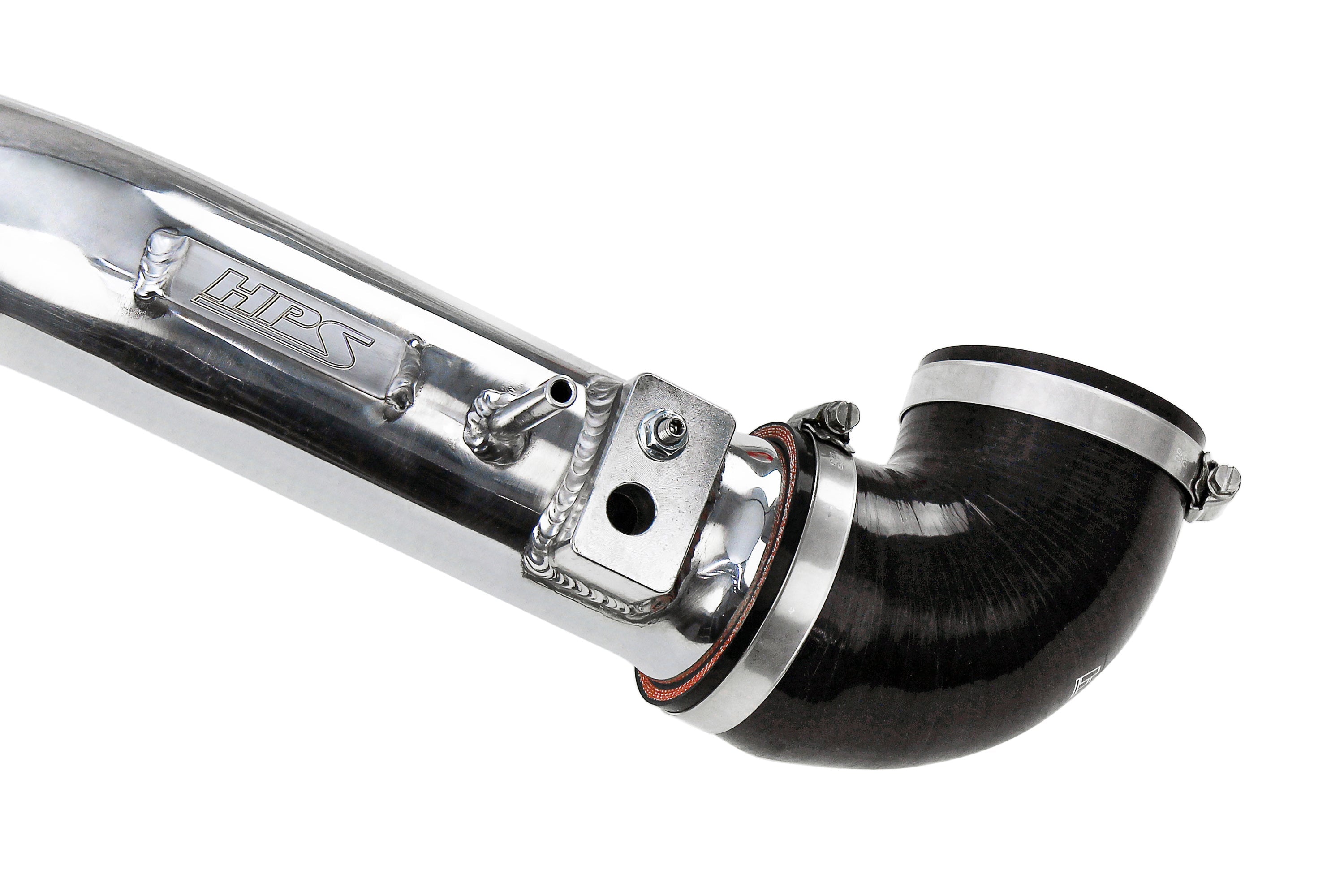 HPS Performance Intercooler Charge Pipe Kit (Cold and Hot Side), Polished, 17-133P