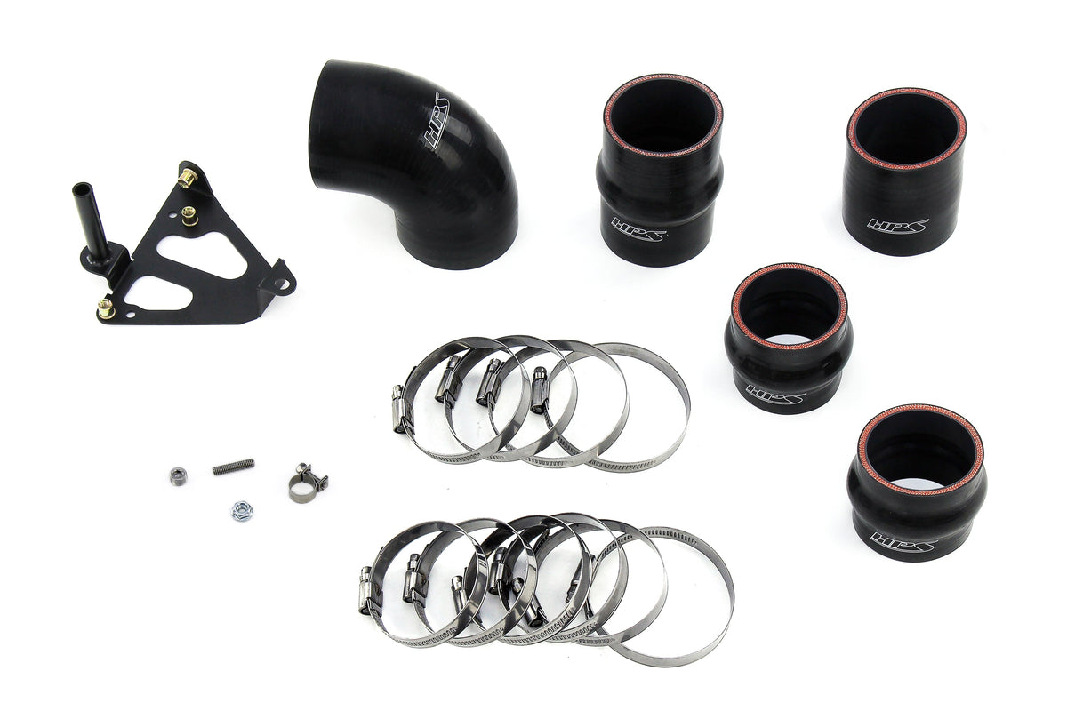 HPS Performance Intercooler Charge Pipe Kit (Cold and Hot Side) (Polished) - Honda Civic Type R - (2017-2021)