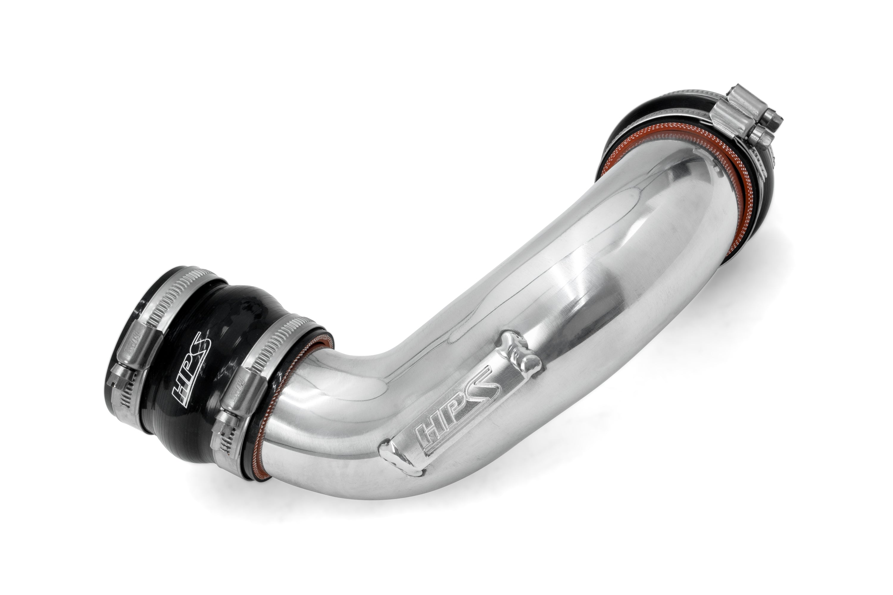 HPS Performance Intercooler Charge Pipe Hot Side Polished 17-135P