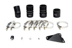 HPS Hot & Cold Side Charge Pipe with Black CAC Hose Intercooler Boots, Red, 17-145R