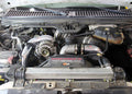HPS Hot & Cold Side Charge Pipe with Black CAC Hose Intercooler Boots, Polished, 17-145P