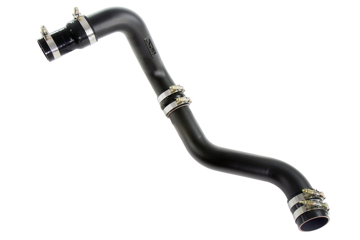 HPS Performance Stainless Steel Intercooler Charge Pipe Kit Hot Side Black 17-149WB