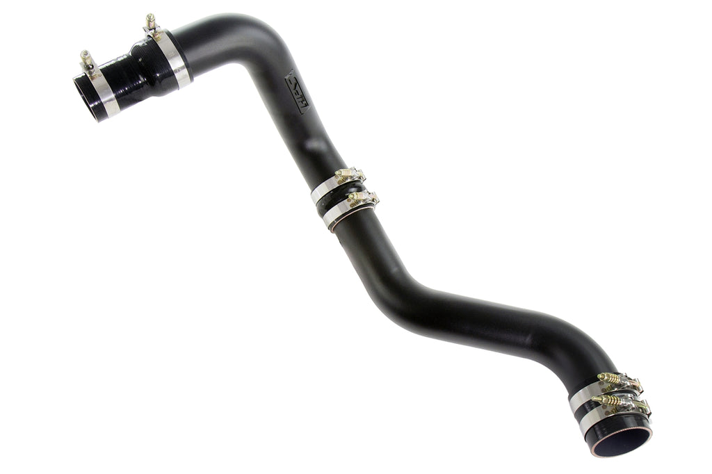 HPS Performance Stainless Steel Intercooler Charge Pipe Kit Hot Side Black 17-149WB