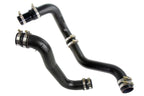 HPS Performance Stainless Steel Intercooler Charge Pipe Kit Cold and Hot Side Black 17-150WB