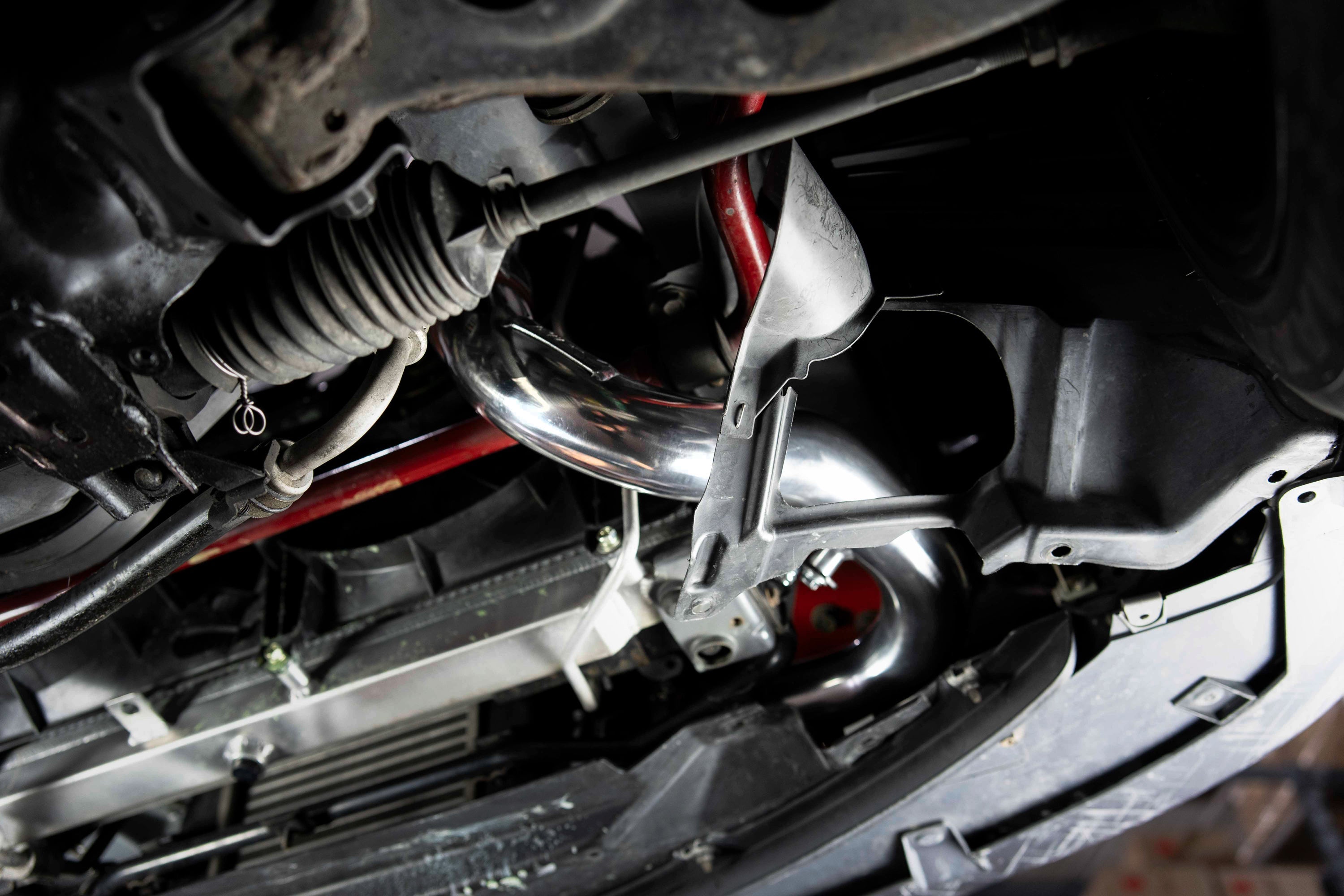 HPS Performance Intercooler Lower Hot Side and Cold Side Charge Pipe, Black, 17-152WB