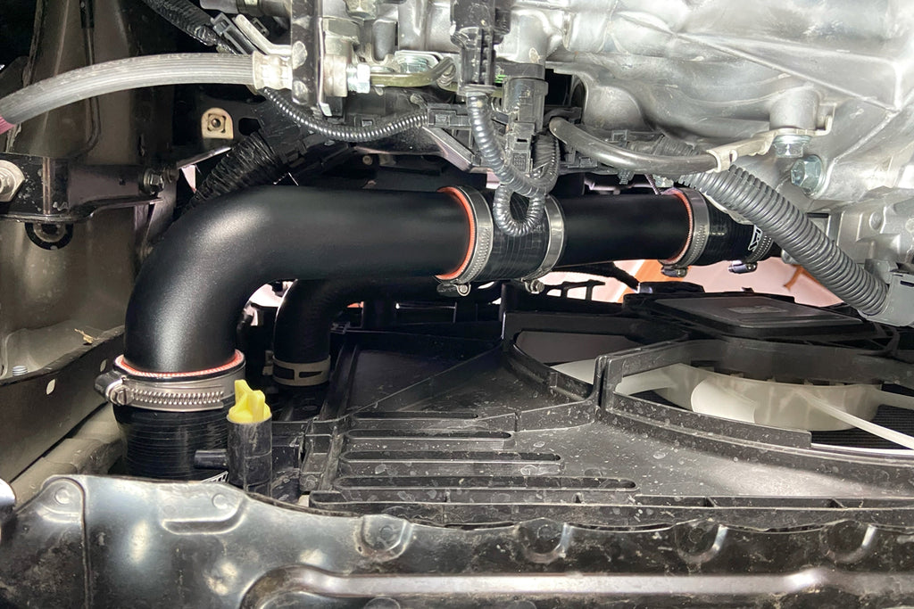 HPS Performance Intercooler Charge Pipe Kit (Cold and Hot Side), Polished, 17-153P