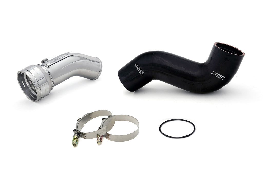 HPS Performance Cold Side Charge Pipe with CAC Hose Intercooler Boot (Polished) - Ford F-250 Superduty / Ford F-350 Superduty / Ford F-450 Superduty / Ford F-550 Superduty (2011-2016)