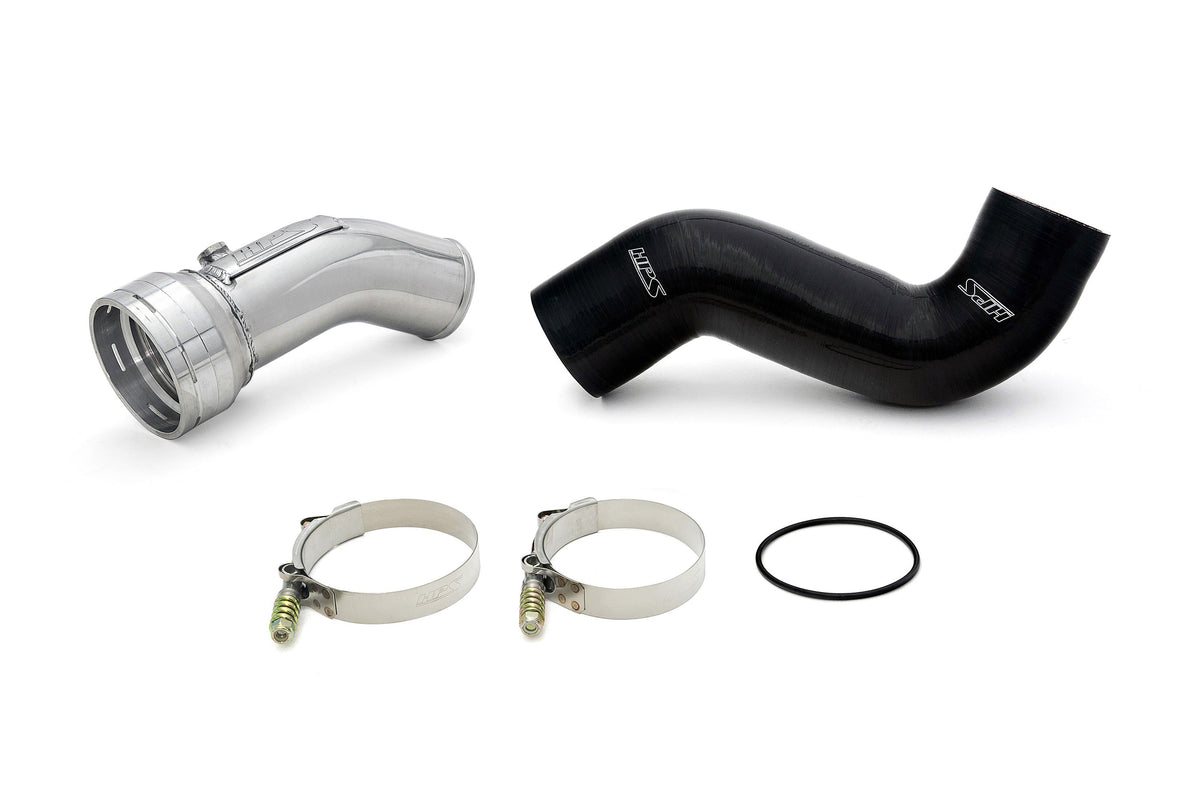 HPS Performance Cold Side Charge Pipe with CAC Hose Intercooler Boot (Polished) - Ford F-250 Superduty / Ford F-350 Superduty / Ford F-450 Superduty / Ford F-550 Superduty (2017-2023)