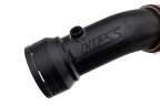 HPS Cold Side Charge Pipe with CAC Hose Intercooler Boot, Black, 17-155WB
