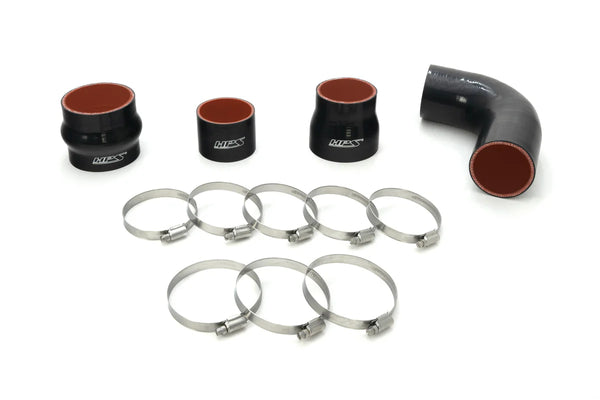 HPS Intercooler Charge Pipe (Hot and Cold Side) - Black - Acura MDX Type S 3.0L Turbo (2022+)