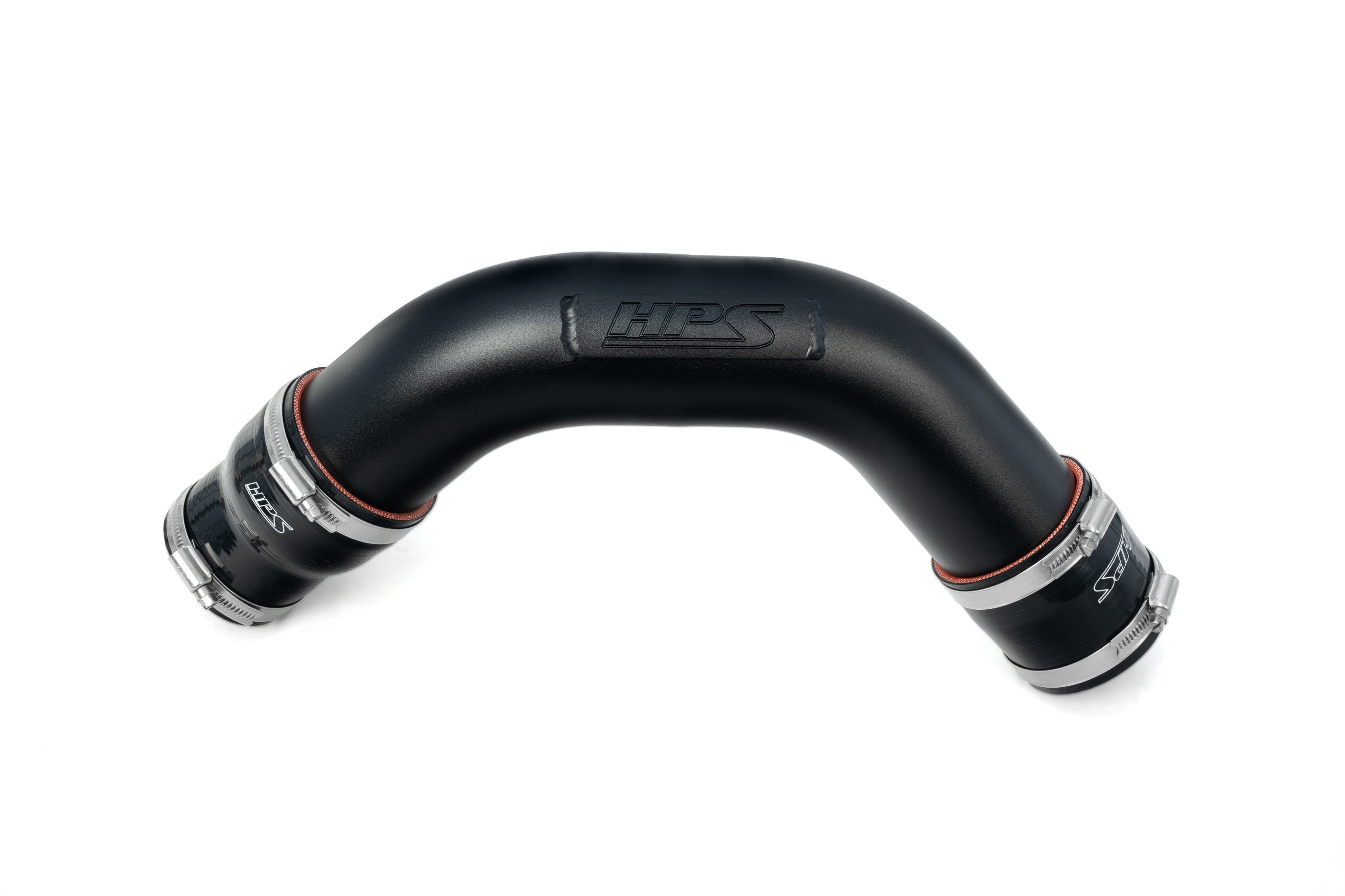 HPS Intercooler Charge Pipe (Cold and Hot Side), Black, 17-164WB