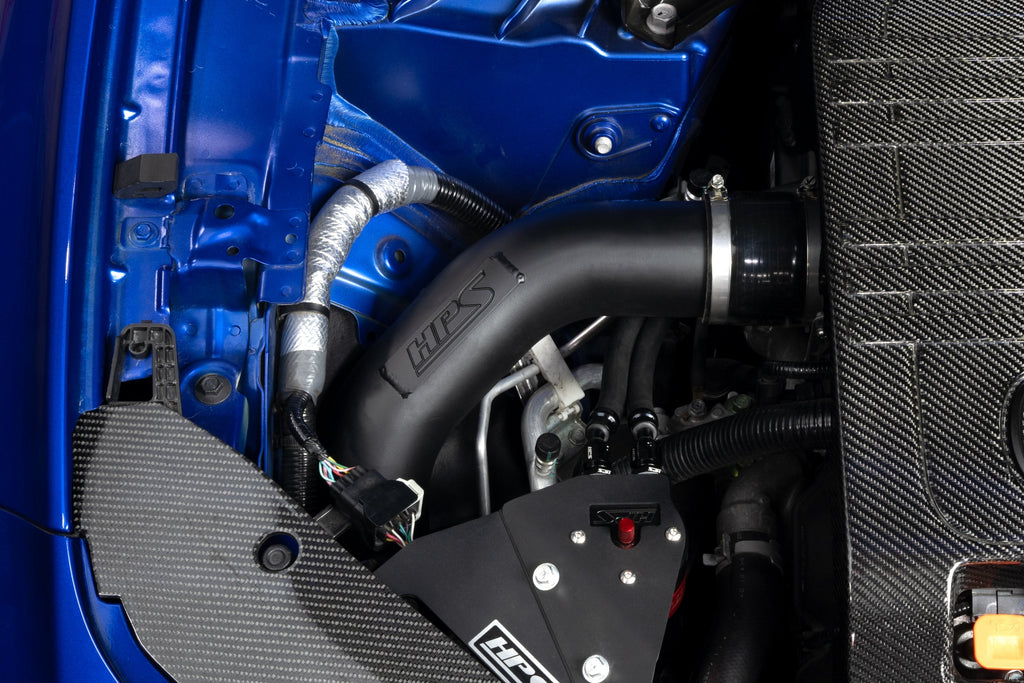 HPS Intercooler Charge Pipe (Cold Side), Blue, 17-168BL