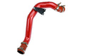 HPS Intercooler Charge Pipe Hot Side with Orange Boots Red 17-171R