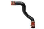 HPS Intercooler Charge Pipe Cold Side with Orange Boots Black 17-172WB
