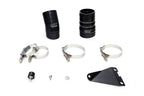 HPS Intercooler Charge Pipe (Hot Side) with Black Boots, Black, 17-173WB