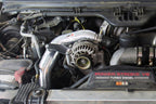 HPS Intercooler Charge Pipe (Hot Side) with Black Boots, Polished, 17-173P