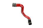 HPS Intercooler Charge Pipe Cold Side with Black Boots Red 17-174R