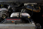 HPS Intercooler Charge Pipe (Cold Side) with Black Boots, Polished, 17-174P