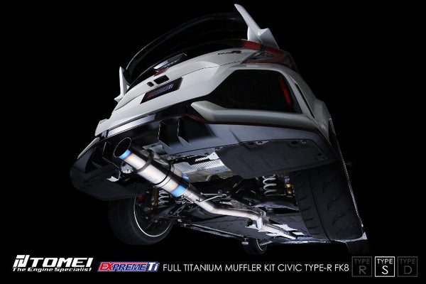 Tomei Expreme Ti Single Exit Titanium Exhaust - Type-S - Honda Civic FK8 Type-R (2017-2021)