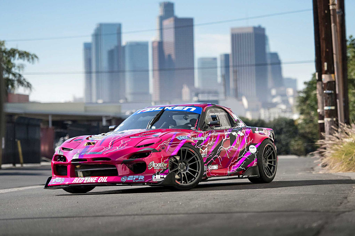 Enkei GTC01RR | Aaron Parker HyperDrive RX7fd Enkei GTC01rr