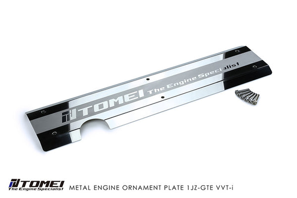 Tomei Metal Ornament Plate - Toyota Chaser / Supra / JZX 1JZ-GTE VVT-i