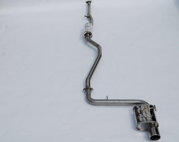 Invidia Q300 Single Exit Polished Exhaust - Honda Civic Sport 2.0L NA (2022+)