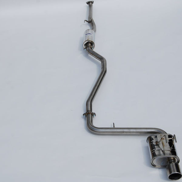 Invidia Q300 Single Exit Polished Exhaust - Honda Civic Sport 2.0L NA (2022+)