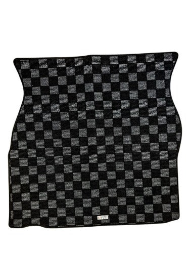 Phase 2 Motortrend (P2M) Checkered Carpet Trunk Mat - BMW 3 Series E30 Coupe (1984-1991)